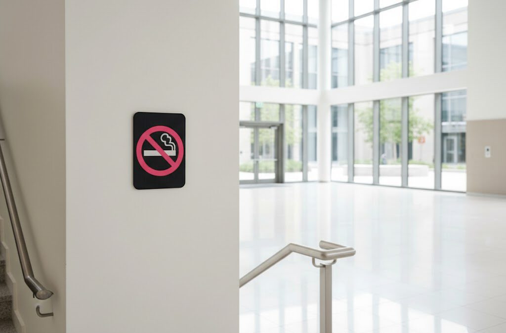 Schild Rauchverbot