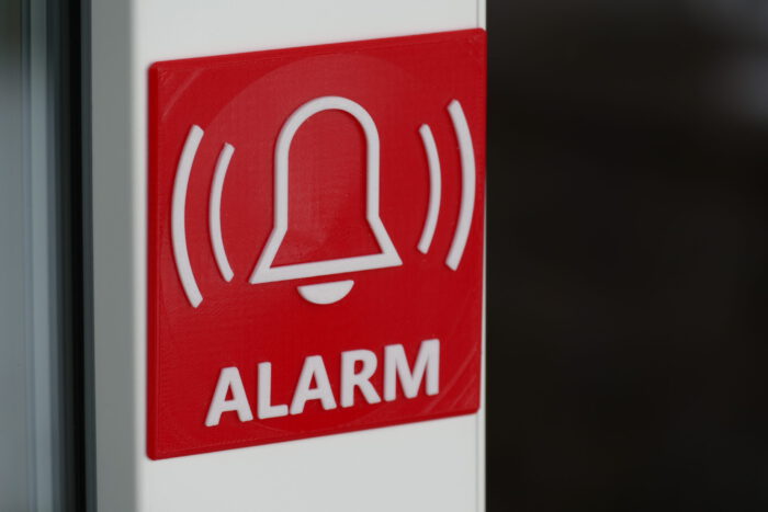 Alarm Schild – Bild 3