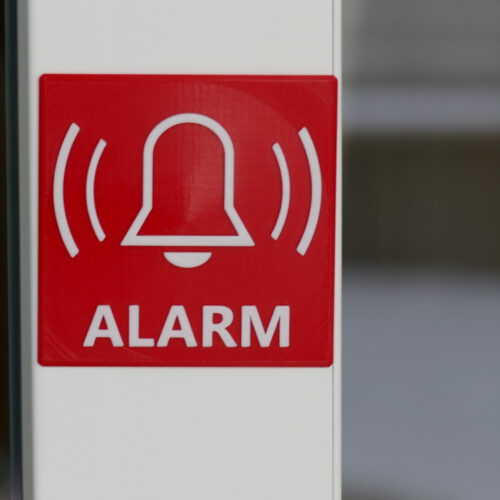 Alarm Schild
