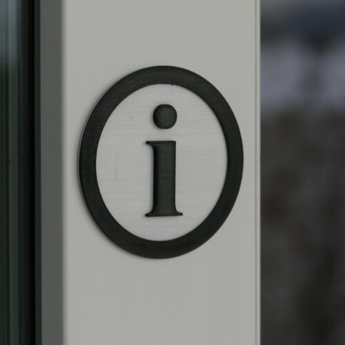 Info-Schild