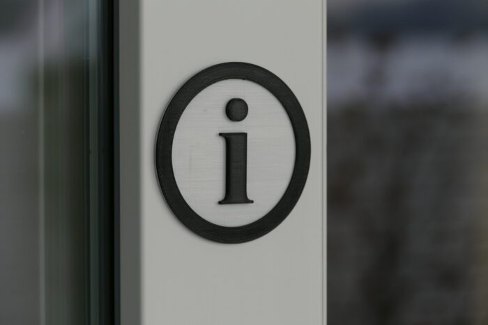 Info-Schild