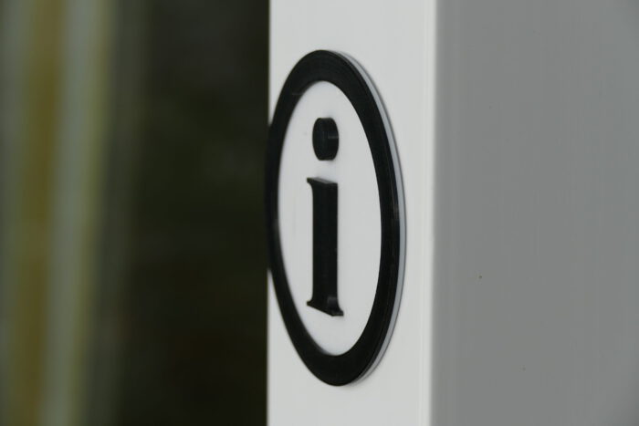 Info Schild – Bild 2