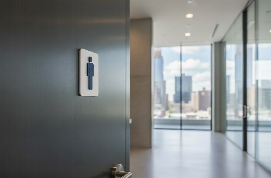 WC Schild Herren – Bild 4