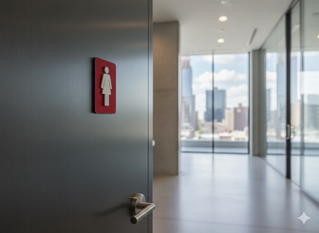 WC Schild Damen – Bild 6