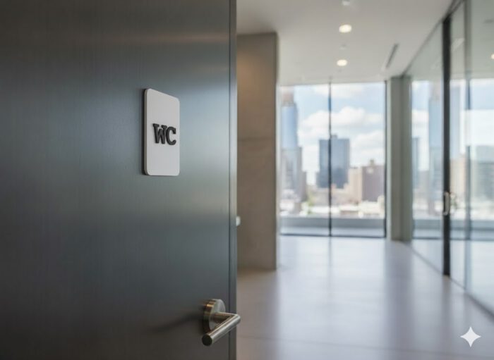 WC Schild – Bild 3