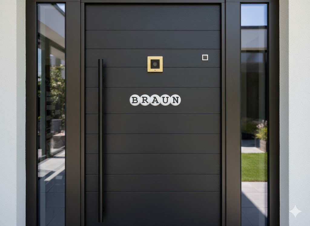 Türschild Circly (Höhe 3,5cm) – Bild 2