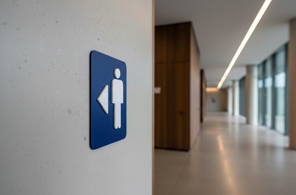 WC Schild Herren | Links – Bild 2