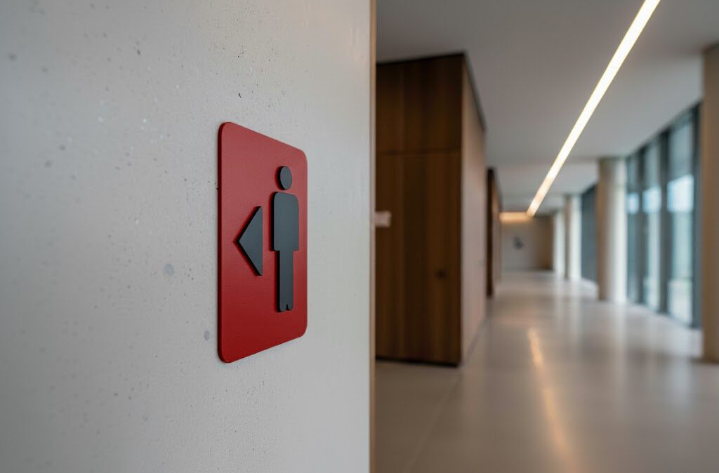 WC Schild Herren | Links – Bild 5