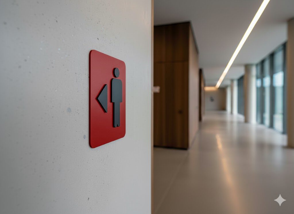 WC Schild Herren | Links – Bild 5