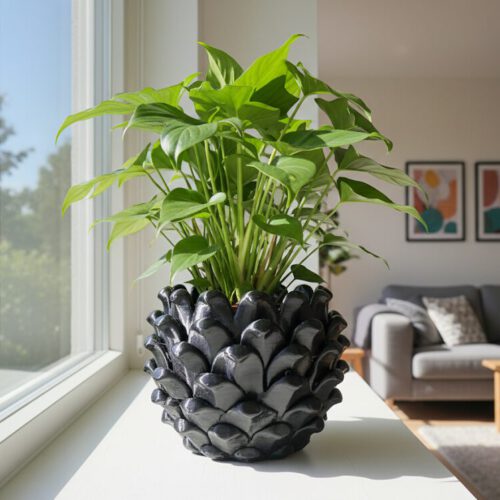 Blumentopf_Frechzapf_Schwarz
