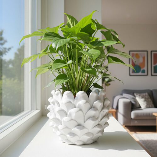 Einzigartiger Blumen-Übertopf Frechzapf