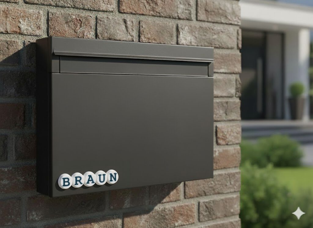 Briefkastenschild Circly – Bild 3