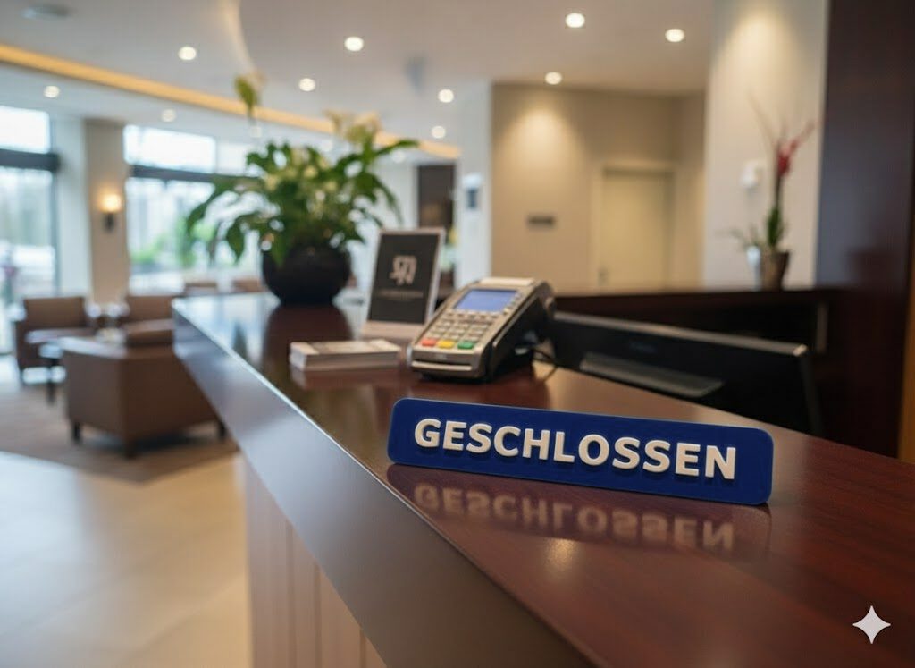 Geschlossen Aufsteller 3 Geschlossen Aufsteller – Bild 3