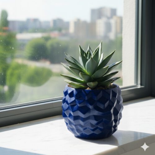 Moderner Blumen-Übertopf Pinea