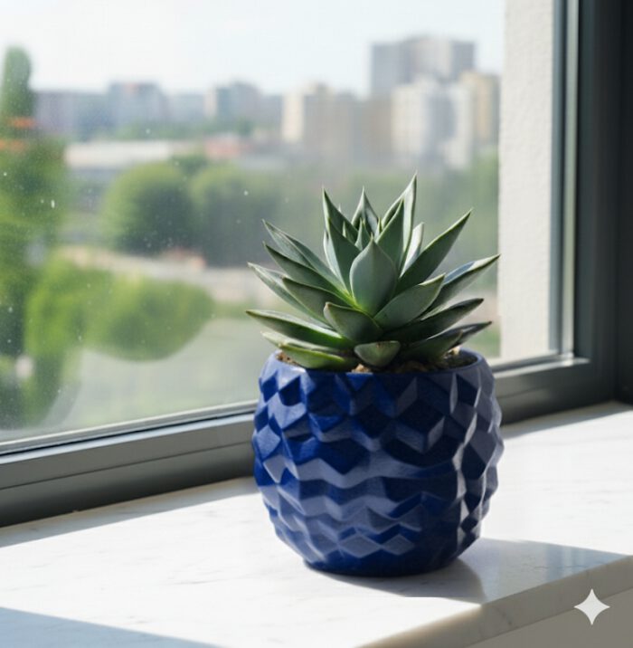 Topf_Pinea_Blau