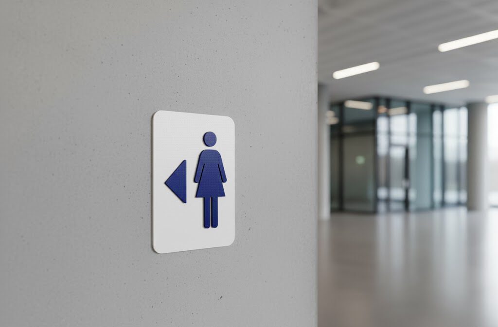 WC Schild Damen | Links – Bild 6