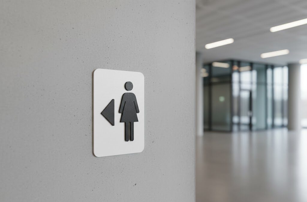 WC Schild Damen | Links – Bild 5