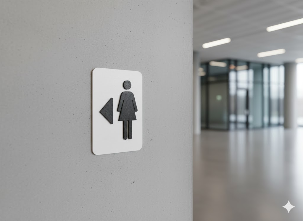 WC Schild Damen | Links – Bild 5