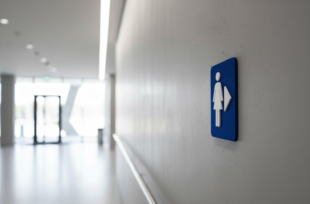 WC Schild Damen | Rechts – Bild 2