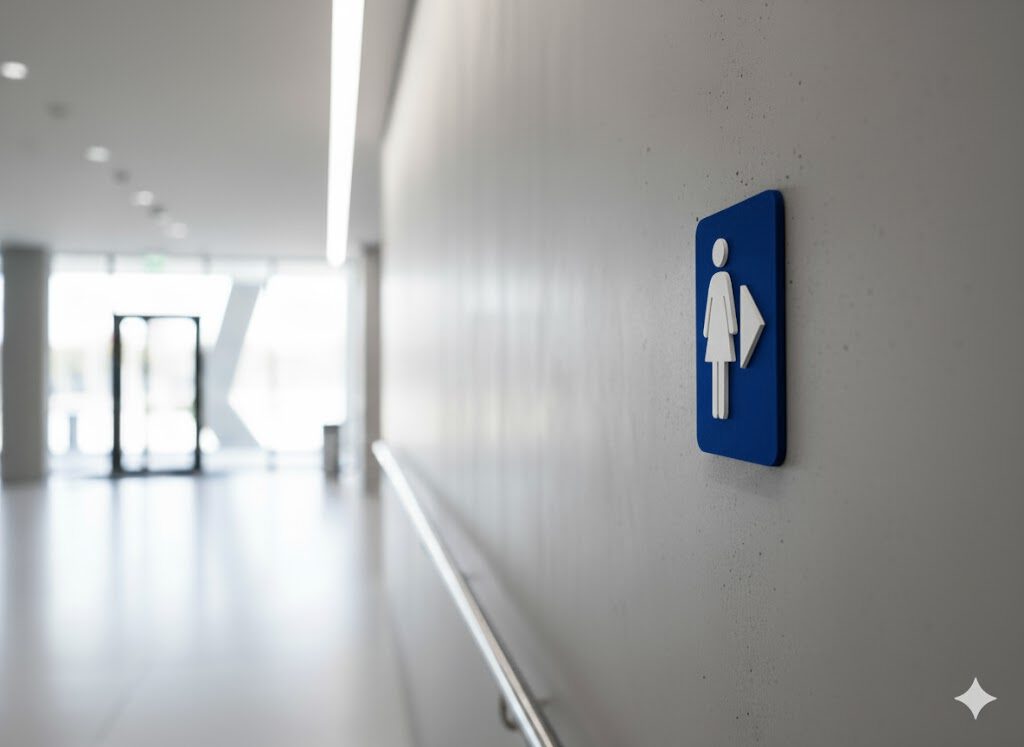 WC Schild Damen | Rechts – Bild 2