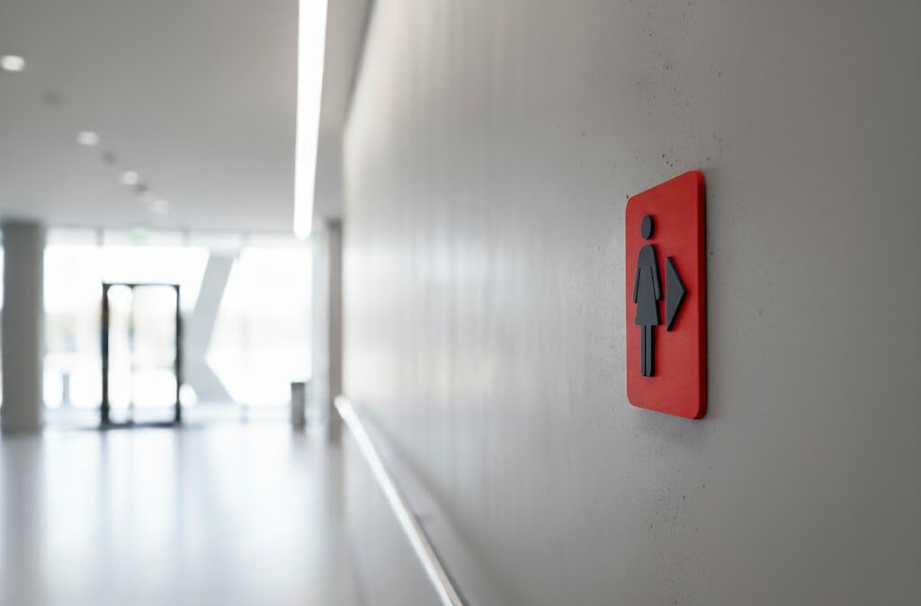 WC Schild Damen | Rechts – Bild 5