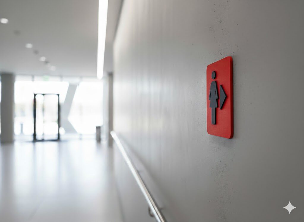 WC Schild Damen | Rechts – Bild 5