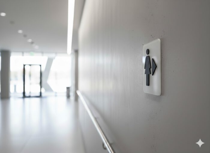 WC Schild Damen | Rechts – Bild 7
