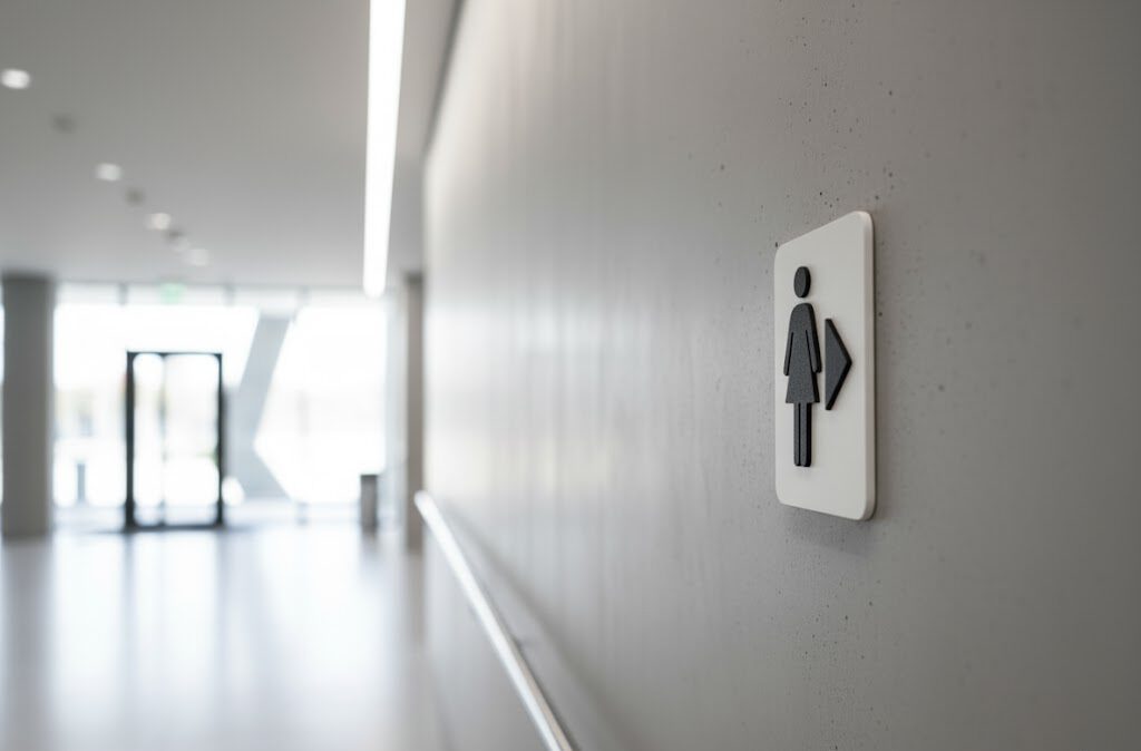 WC Schild Damen | Rechts – Bild 3