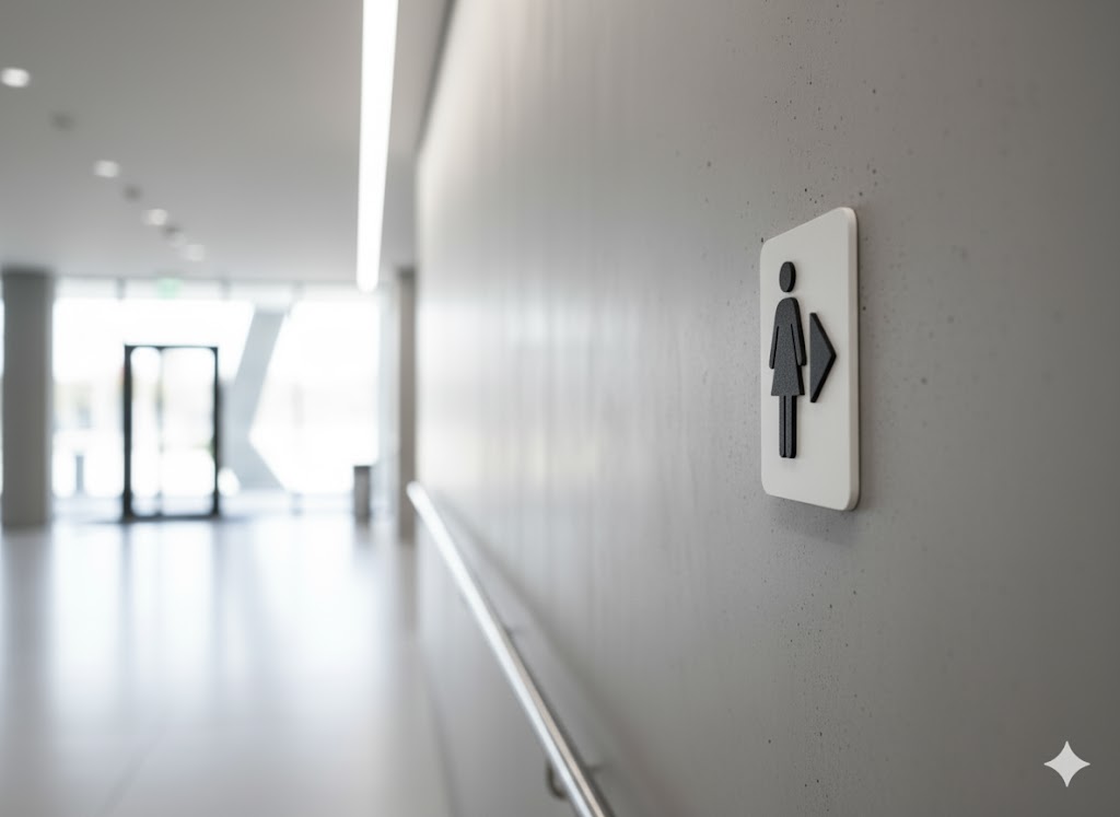 WC Schild Damen | Rechts – Bild 3