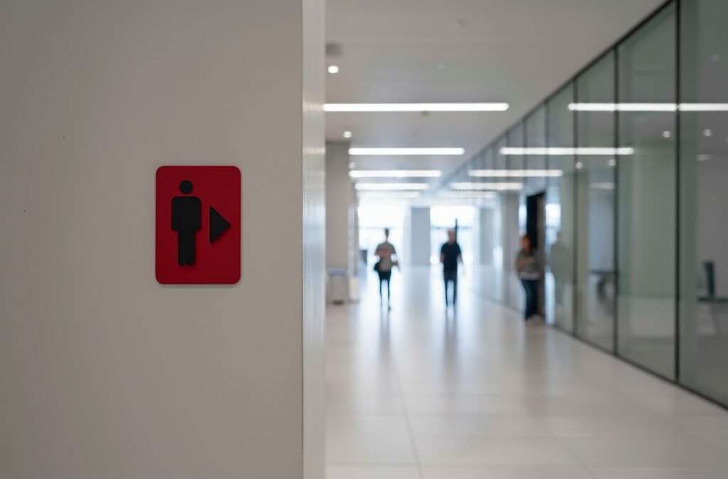 WC Schild Herren | Rechts – Bild 5