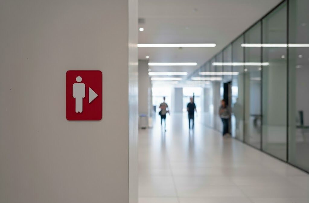 WC Schild Herren | Rechts – Bild 6