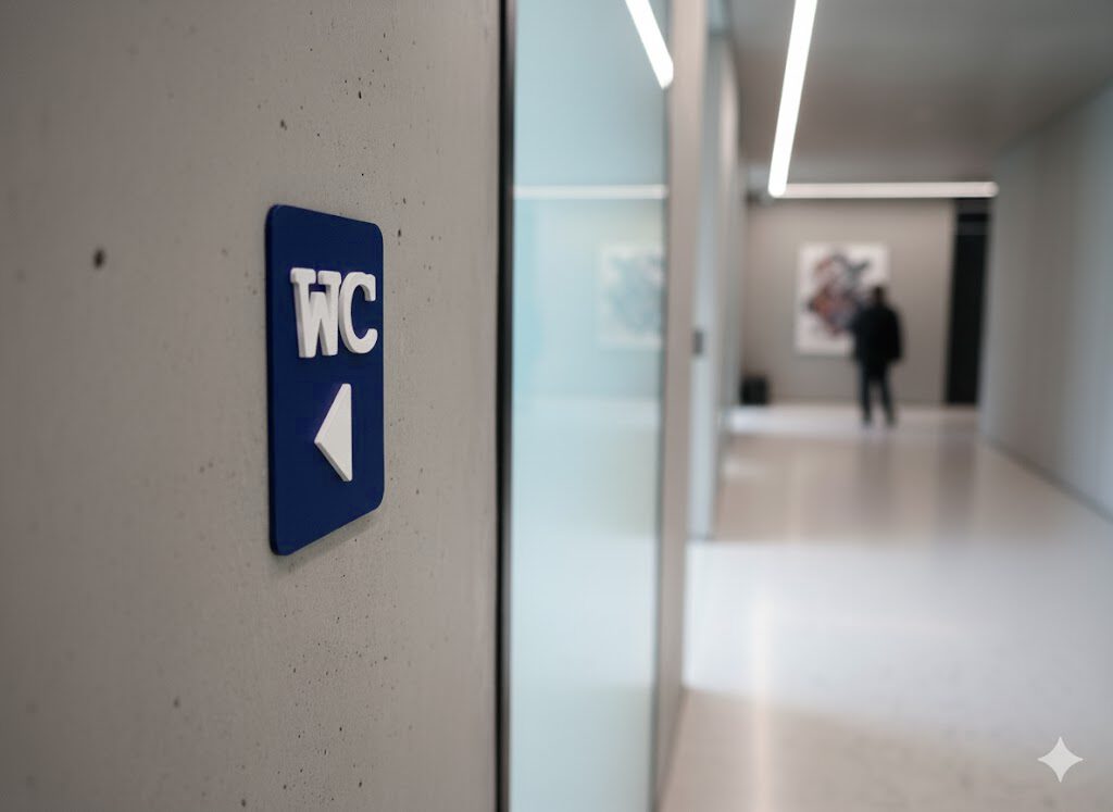 WC Schild | Links – Bild 4