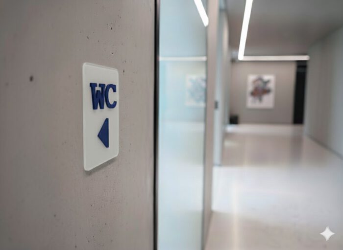 WC Schild | Links – Bild 8