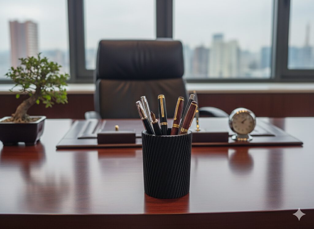 Vornehmer Stifteköcher Signature