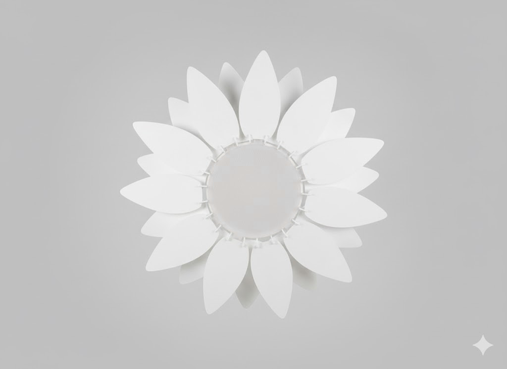 Lampenschirm Sunflower ausgeschaltet nah